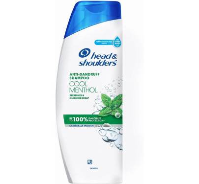 Head & Shoulders Anti-Dandruff Cool Menthol Shampoo, 180 Ml