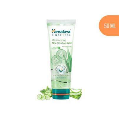 Himalaya Herbals Moisturising Aloevera Face Wash (50ml)