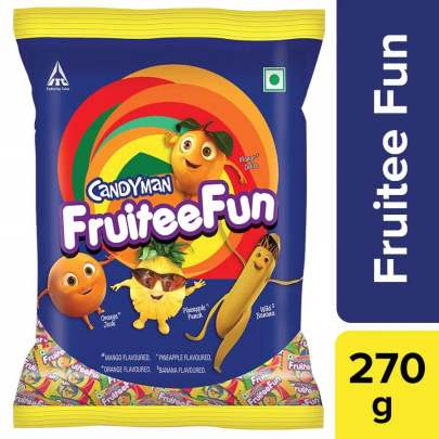 ITC CANDYMAN FRUITEEFUN CHOCOLATE 270G