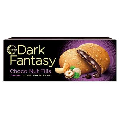 ITC  DARK FANTASY CHOCO NUT FILLS 75G BBFR