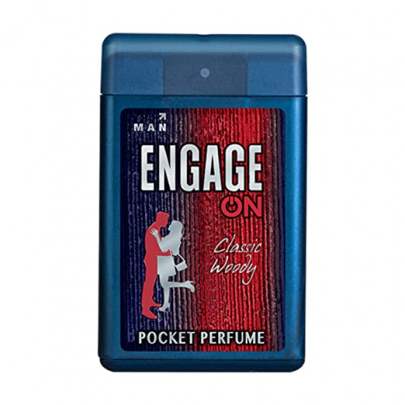ITC ENGAGE ON MAN CLASSIC WOODY POCKET PERFUME 17ML