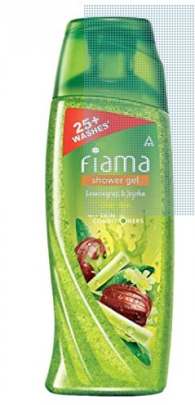 ITC FIAMA SHOWER GEL LEMANGRASS AND JOJOBA 100ML LOOFAH FREE