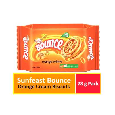 ITC SUNFEAST BOUNCE ORANGE 78 G
