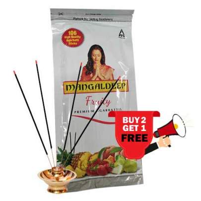 ITC ZIPLOCK MANGALDEEP FRUITY PREMIUM AGARBATTIS