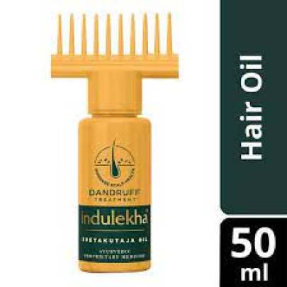 Indulekha Svetakutaja Oil – Dandruff Treatment Ayurvedic Peoprietary Medicine 50Ml