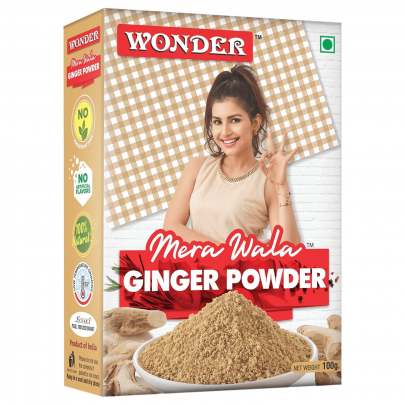 J.P  FOODS WONDER GINGER POWDER 100GM