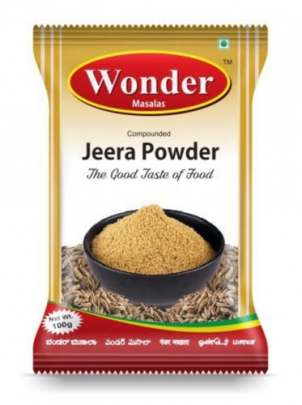 J.P  FOODS WONDER JEERA POWDER 100GM