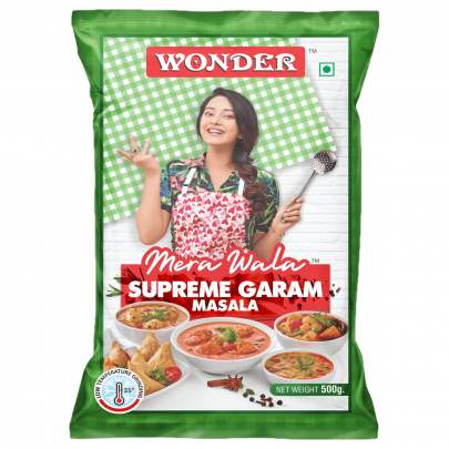J.P  FOODS WONDER SUPREME GARAM MASALA 200GM