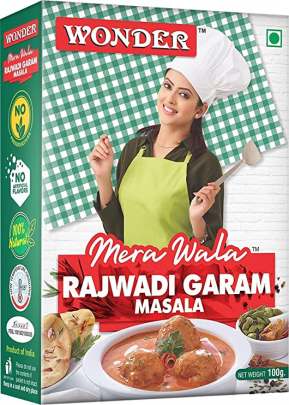 J.P WONDER RAJWADI GARAM MASALA 50GM