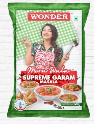 J.P WONDER SUPREME GARAM MASALA 500GM