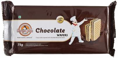 JAYELBEE GOURMETS DELITE CHOCO WAFERS 75G