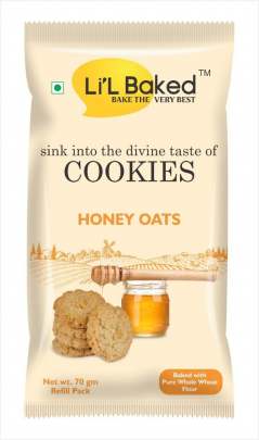 JMJ FOODLINK LI L COOKIES HONEY OATS 200GM