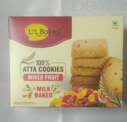 JMJ FOODLINK LI L COOKIES  MIXED FRUIT 80 GM