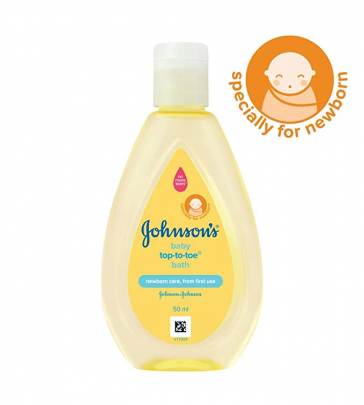 JOHNSONS BABY TOP- TO- TOE BATH BODY WASH 50GM