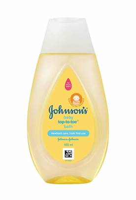 JOHNSONS BABY TOP-TO- TOE BATH BODY WASH 100ML