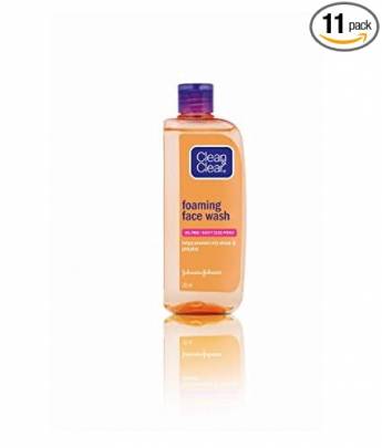 JOHNSONS CLEAN AND CLEAR FOAMING FACE WASH 20ML