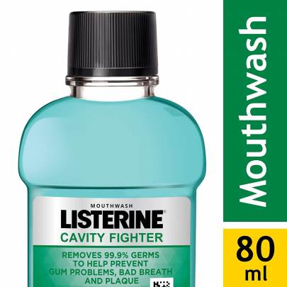 JOHNSONS LISTERINE CAVITY FIGHTER MOUTHWASH 500ML