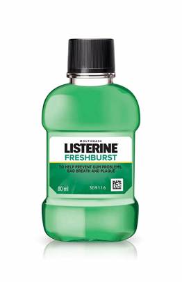 JOHNSONS LISTERINE FRESHBURST MOUTHWASH250ML