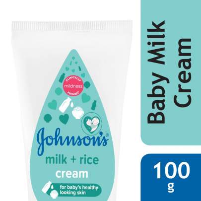 JOHNSONS MILK+RICE CREAM 100GM