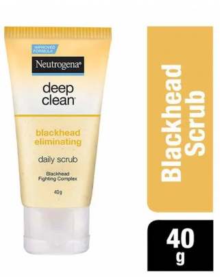 JOHNSONS NEUTROGENA BLACKHEAD ELIMINATING DAILY SCRUB 40G