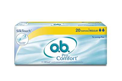 JOHNSONS O.B PRO COMFORT 20N TAMPONS REGULAR