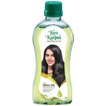 Keo Karpin Hair Oil - Non Sticky With & Olive Oil, 500 ml Bottle