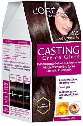 LOREAL CASTING CREAM GLOSS 4.15 IEED CHOCOLATE MRP 550
