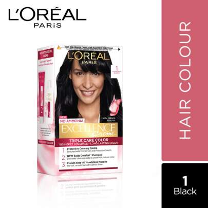 LOREAL EXC SMALL PK -SHADE #1- BLACK