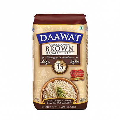 LT FOODS BROWN BASMATI RICE 1 KG POUCH
