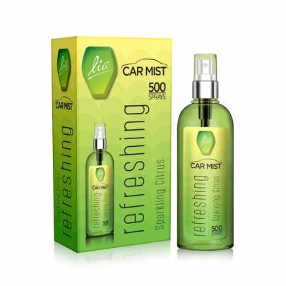 Lia Car Mist Spray Refreshing Sparkling Citrus 100Ml