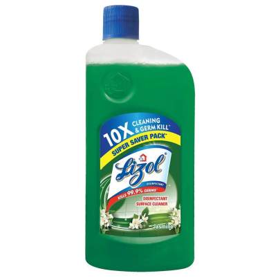 Lizol Disinfectant Surface & Floor Cleaner Liquid, Jasmine - 500 ml 