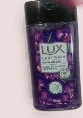 Lux body wash black orchid scent and juniper oil  50ml