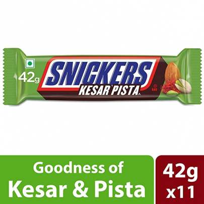 MARS SNICKERS KESAR PISTA  MRP 50