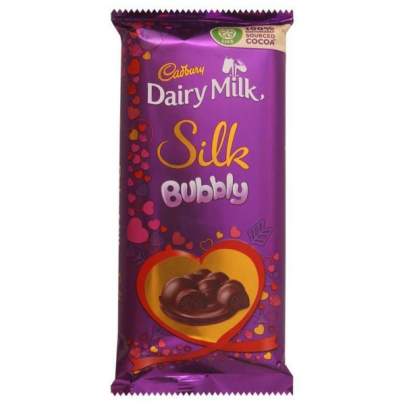 MONDELEZ CADBURY DAIRY MILK SILK BUBBLY 120G