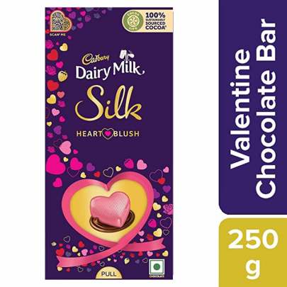 MONDELEZ CADBURY DAIRY MILK SILK HEART BLUSH 250G