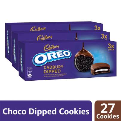 MONDELEZ OREO CADBURY DIPPED 150GM