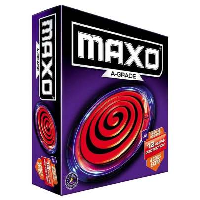 Maxo A-Grade Red Mosquito Coils 14 pcs