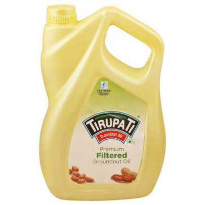 N.K PROTEINS TIRUPATI GROUNDNUT OIL 5 LITRE