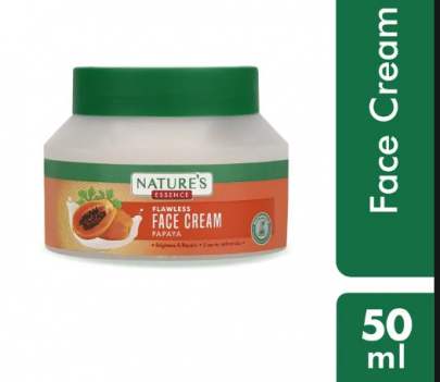 NATURES FLAWLESS PAPAYA FACE CREAM 5OML