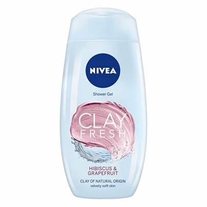 NIVEA CLAY HIBISCUS AND GRAPEFRUIT SHOWER GEL  250 ML