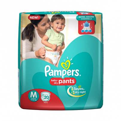 P AND G AB PANTS MD JUMBO NEW 50 S MRP 649