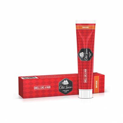 P AND G OLD SPICE  SHAVING CREAM MUSK 70G