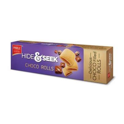 PARLE HIDE AND SEEK CHOCO ROLLS MRP 10