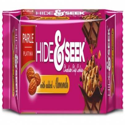 PARLE HIDE AND SEEK CHOCOLATE ALMONDS MRP 30