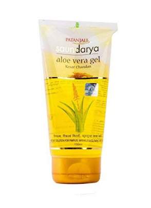PATANJALI ALOE VERA GEL KESAR CHANDAN MRP 110
