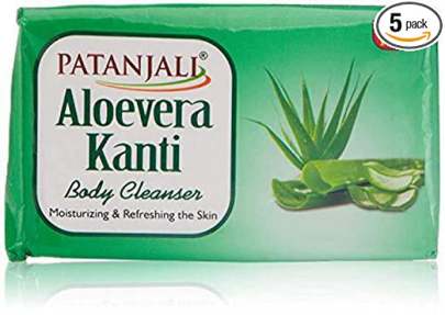 PATANJALI ALOEVERA SOAP 75GM 4X1