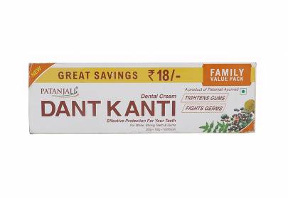 PATANJALI DANT KANTI FAMILY 200+100G