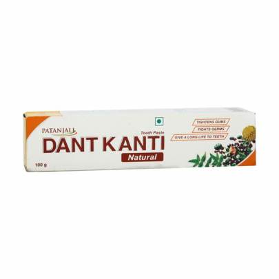 PATANJALI DANT KANTI REGULAR TOOTHPASTE 100G