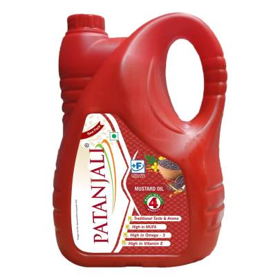 PATANJALI MUSTARD OIL 5LTR JAR