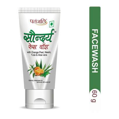 PATANJALI SAUNDARYA FACE WASH 60G